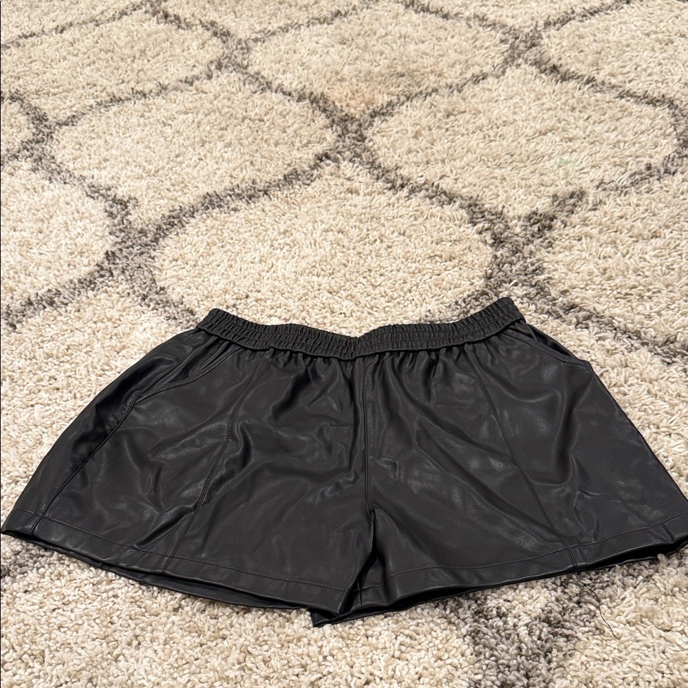 Women's Black Athletic Shorts